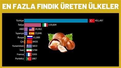 Dünya Fındık Üretimi Yüzde Kaçı Türkiye’de?